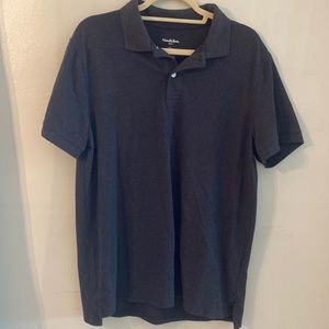 Mens Dark Grey Polo